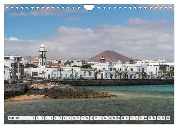 Produktbild: Kanarische Inseln - Lanzarote (Wandkalender 2026 DIN A4 quer), CALVENDO Monatskalender