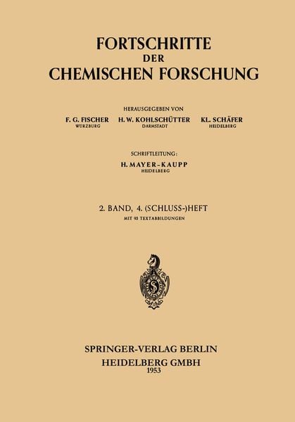 Produktbild: Fortschritte der Chemischen Forschung