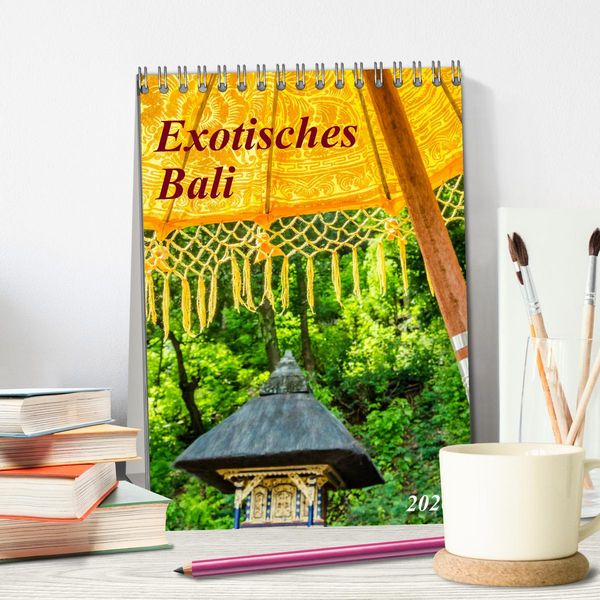Produktbild: Exotisches Bali (Tischkalender 2026 DIN A5 hoch), CALVENDO Monatskalender