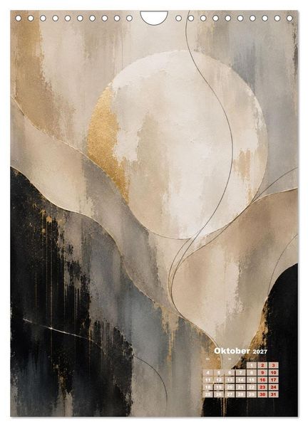 Produktbild: Stille Formen (Wandkalender 2027 DIN A4 hoch), CALVENDO Monatskalender