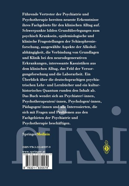 Produktbild: Fortschritte in Psychiatrie und Psychotherapie