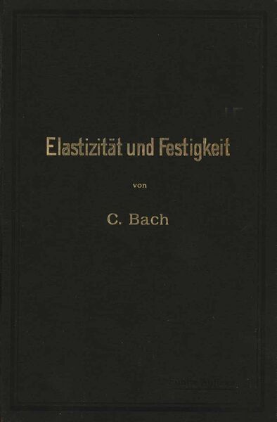 Produktbild: Elastizit&auml;t und Festigkeit