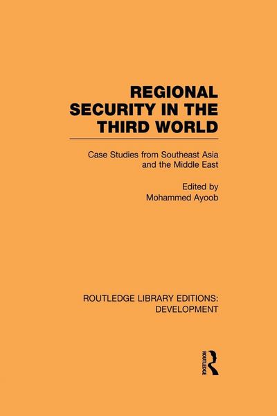 Produktbild: Regional Security in the Third World
