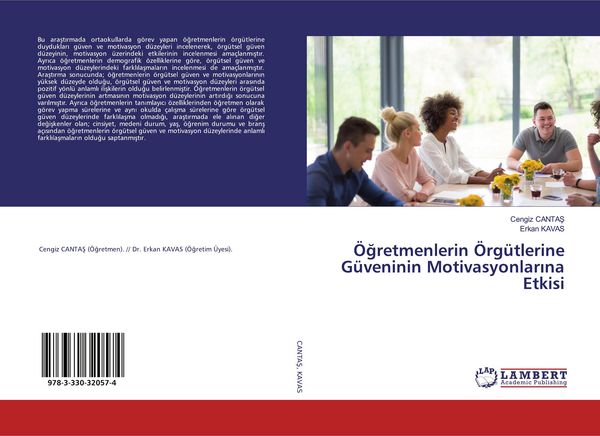 Produktbild: &Ouml;&iquest;retmenlerin &Ouml;rg&uuml;tlerine G&uuml;veninin Motivasyonlar&iquest;na Etkisi