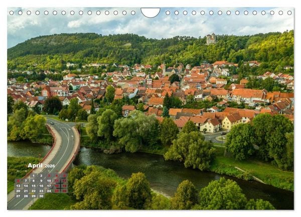 Produktbild: Die Werra in Hessen (Wandkalender 2026 DIN A4 quer), CALVENDO Monatskalender