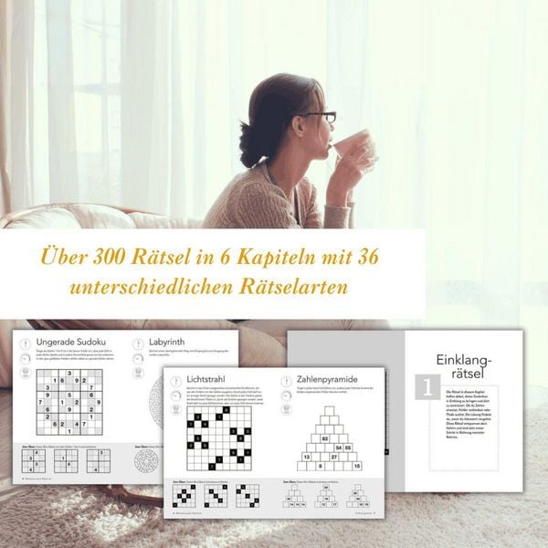 Produktbild: R&auml;tselAuszeit &ndash; Balance. &Uuml;ber 300 R&auml;tsel f&uuml;r mentalen Ausgleich, Gelassenheit und Harmonie