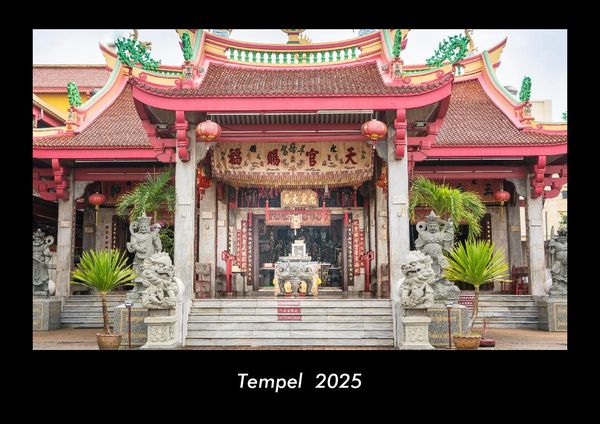 Produktbild: Tempel 2025 Fotokalender DIN A3