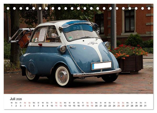 Produktbild: Oldtimer aller Art (Tischkalender 2026 DIN A5 quer), CALVENDO Monatskalender