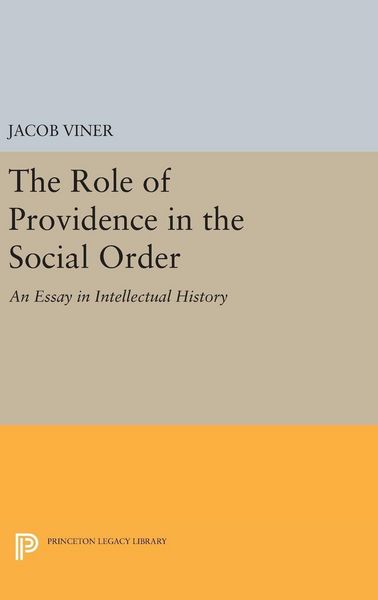 Produktbild: The Role of Providence in the Social Order