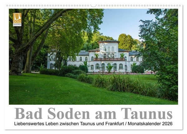 Produktbild: Bad Soden am Taunus (Wandkalender 2026 DIN A2 quer), CALVENDO Monatskalender