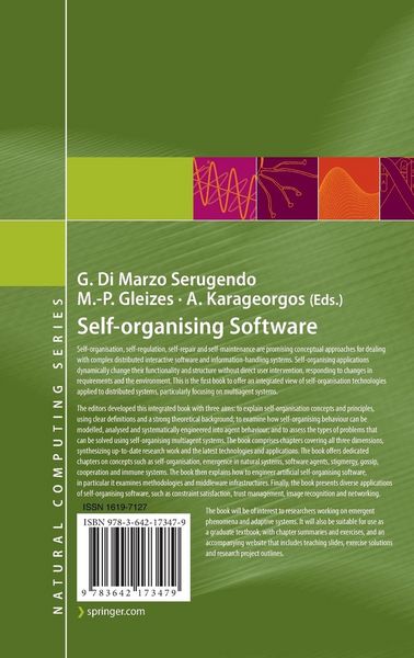 Produktbild: Self-organising Software