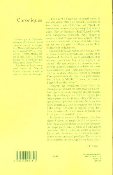 Produktbild: Chroniques
