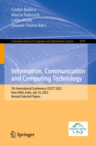Produktbild: Information, Communication and Computing Technology