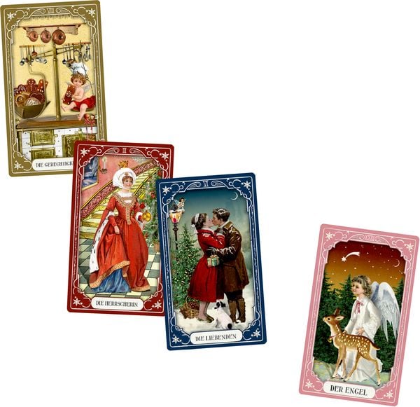Produktbild: Schachtelspiel &ndash; Nostalgisches Weihnachts-Tarot