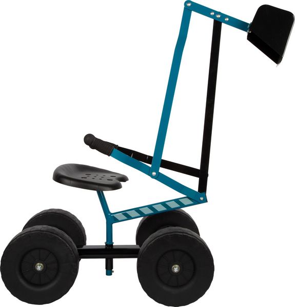 Produktbild: small foot 12798 - Bagger mit R&auml;dern blau