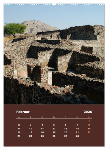 Produktbild: Klassisches Mexiko (hochwertiger Premium Wandkalender 2026 DIN A2 hoch), Kunstdruck in Hochglanz