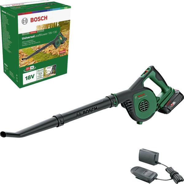 Bosch Home and Garden UniversalLeafBlower 18V-130 Akku 06008A0600 Laubbläser inkl. Akku 18V