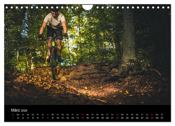 Produktbild: Mountainbike Action (Wandkalender 2026 DIN A4 quer), CALVENDO Monatskalender