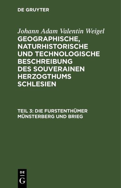 Produktbild: Die Furstenth&uuml;mer M&uuml;nsterberg und Brieg