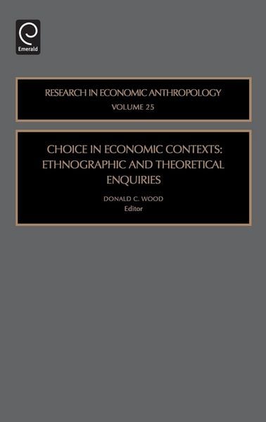 Produktbild: Choice in Economic Contexts
