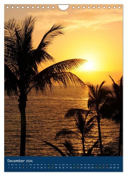 Produktbild: Gran Canaria - Holiday island for sun lovers (Wall Calendar 2026 DIN A4 portrait), CALVENDO 12 Month Wall Calendar