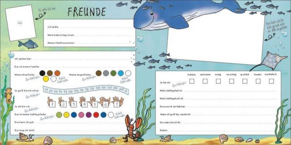 Produktbild: Mein Kindergarten Freunde-Album &ndash; Mit Goldfolienpr&auml;gung auf dem Umschlag!