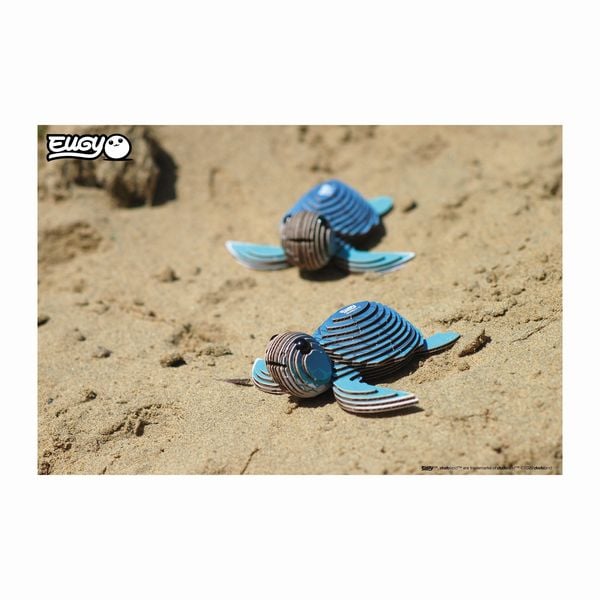Produktbild: EUGY - 3D Bastelset Schildkr&ouml;te