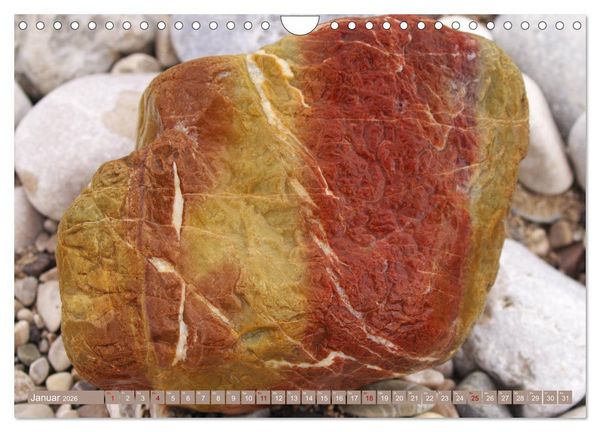 Produktbild: Isarsteine - Eine faszinierende Reise durch das Urgestein der Isar (Wandkalender 2026 DIN A4 quer), CALVENDO Monatskalender