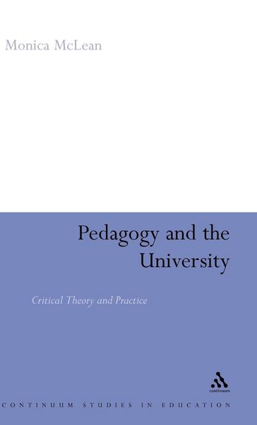 Produktbild: Pedagogy and the University