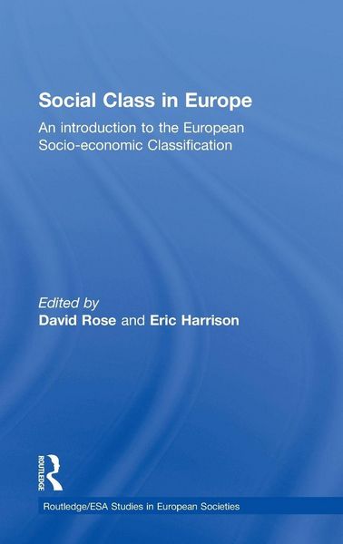 Produktbild: Social Class in Europe