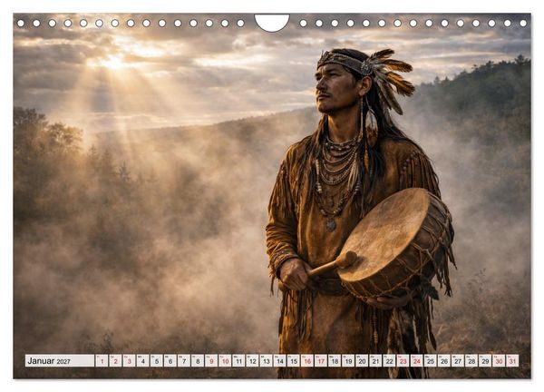 Produktbild: Ein spiritueller Weg. Im Rhythmus der Natur (Wandkalender 2027 DIN A4 quer), CALVENDO Monatskalender