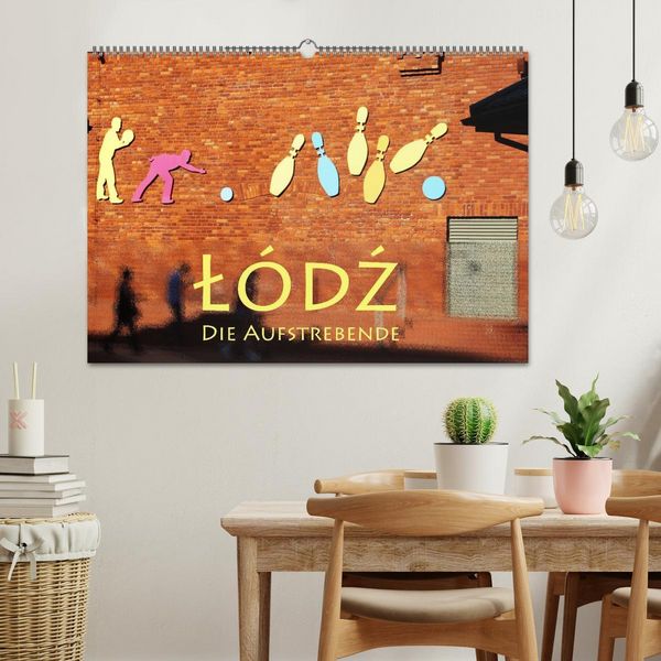 Produktbild: Lodz, die Aufstrebende (Wandkalender 2026 DIN A2 quer), CALVENDO Monatskalender