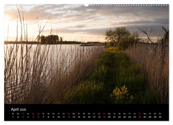 Produktbild: Schweden im Wechsel der Jahreszeiten (hochwertiger Premium Wandkalender 2026 DIN A2 quer), Kunstdruck in Hochglanz