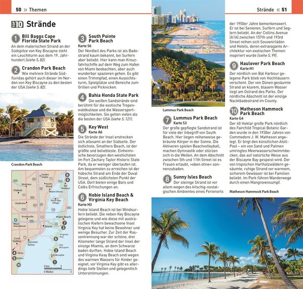 Produktbild: TOP10 Reisef&uuml;hrer Miami & Keys
