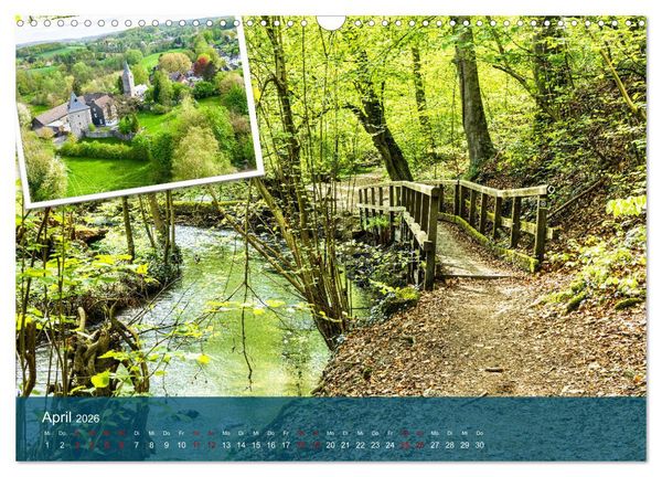 Produktbild: Die D&uuml;ssel von den Quellen bis zu den M&uuml;ndungen (Wandkalender 2026 DIN A3 quer), CALVENDO Monatskalender