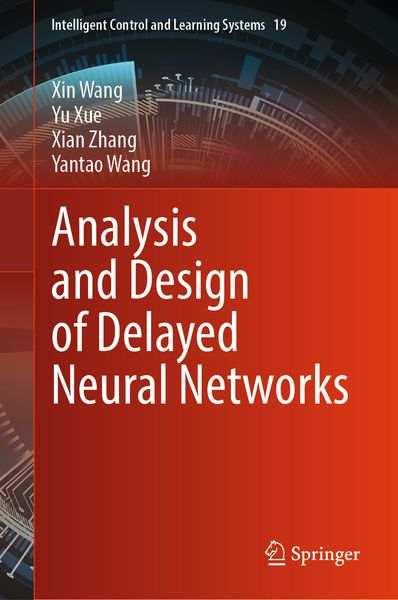 Produktbild: Analysis and Design of Delayed Neural Networks