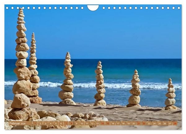 Produktbild: Balance des Steins (Wandkalender 2026 DIN A4 quer), CALVENDO Monatskalender