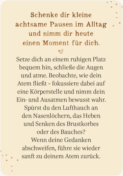 Produktbild: Der Moment ist dein Leben - Achtsamkeitskarten f&uuml;r zwischendurch
