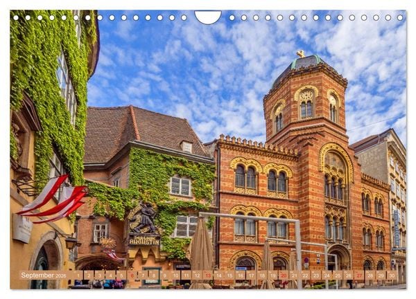 Produktbild: Herzlich willkommen in Wien (Wandkalender 2026 DIN A4 quer), CALVENDO Monatskalender