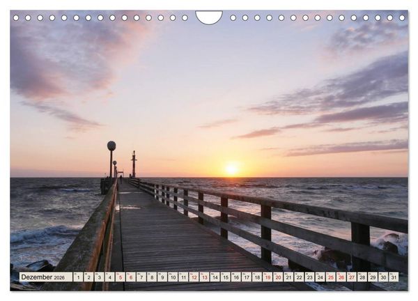Produktbild: Ostseebad Wustrow K&uuml;stenimpressionen (Wandkalender 2026 DIN A4 quer), CALVENDO Monatskalender
