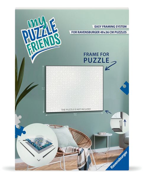 Produktbild: Puzzlezubeh&ouml;r - Puzzle-Rahmen, schwarz