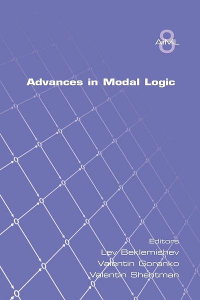 Produktbild: Advances in Modal Logic Volume 8