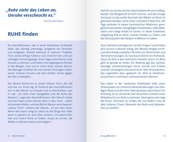 Produktbild: EnergieRAUSCH &ndash; Schluss mit Antriebslosigkeit, Stress und Sorgen