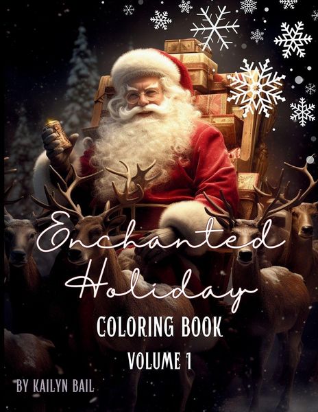 Produktbild: Enchanted Holiday Coloring Book Volume 1