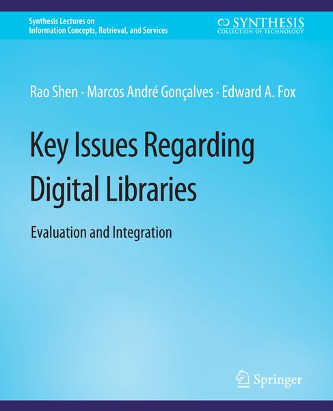 Produktbild: Key Issues Regarding Digital Libraries