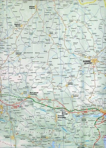 Produktbild: Bulgaria Travel Reference Map
