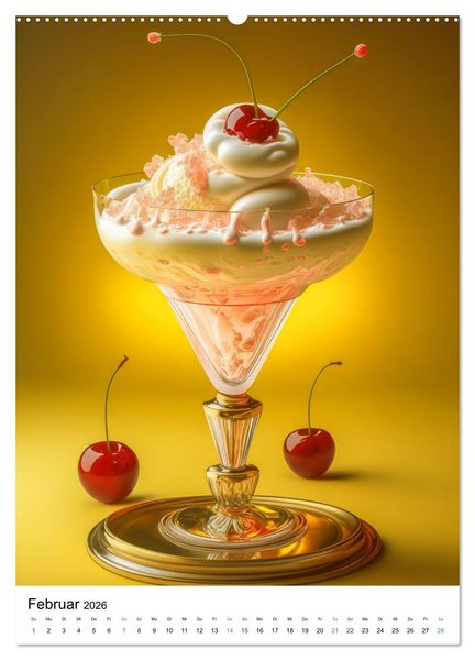 Produktbild: Eis zum dahinschmelzen (hochwertiger Premium Wandkalender 2026 DIN A2 hoch), Kunstdruck in Hochglanz