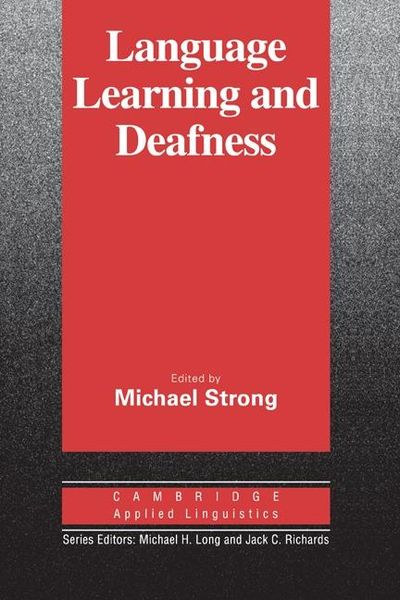 Produktbild: Language Learning and Deafness