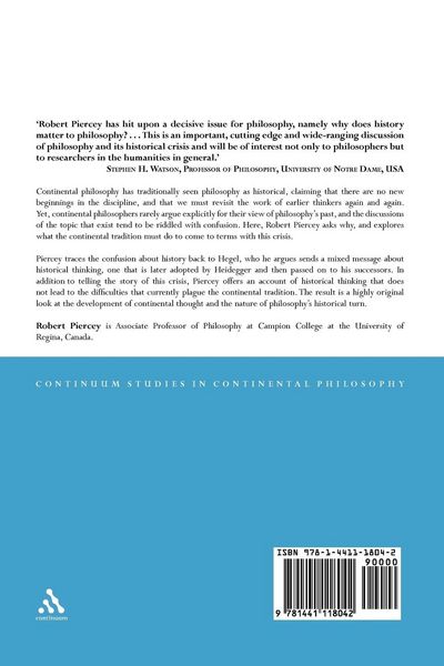Produktbild: The Crisis in Continental Philosophy