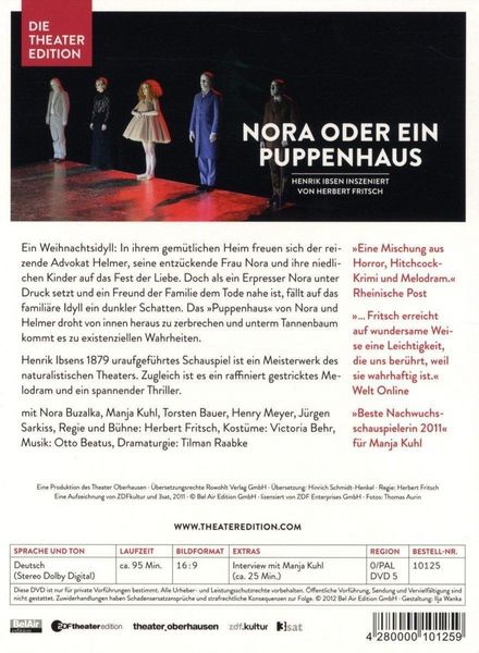 Produktbild: Nora oder Ein Puppenhaus - Die Theater Edition